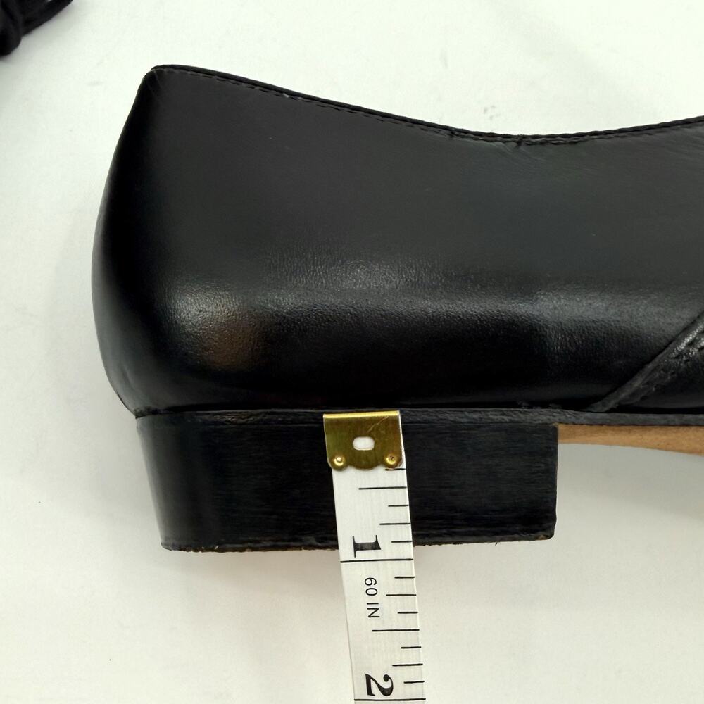 Barbette’s Vintage Black Leather Ballroom Dance Shoes Men’s Size 10M USA Made - Picture 10 of 11
